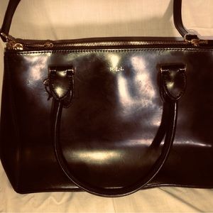Ralph Lauren Taylor Double Zipper Bag